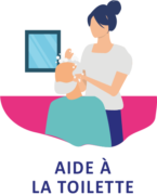 Aide à la toilette